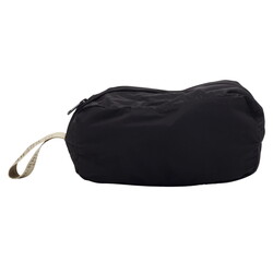 BURBERRY BLACK NYLON VANITY POUCH BAG
