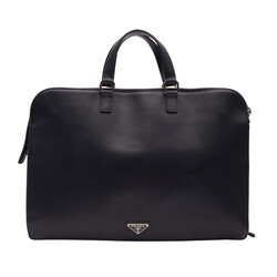 PRADA PRADA BLACK SAFFIANO BUSINESS BRIEFCASE BAG