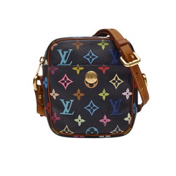 LOUIS VUITTON LOUIS VUITTON BLACK MURAKAMI MULTICOLOR MONOGRAM RIFT BAG
