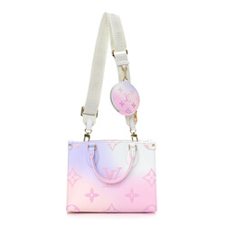 LOUIS VUITTON LOUIS VUITTON ONTHEGO SUNRISE PASTEL MULTICOLORED TOTE BAG