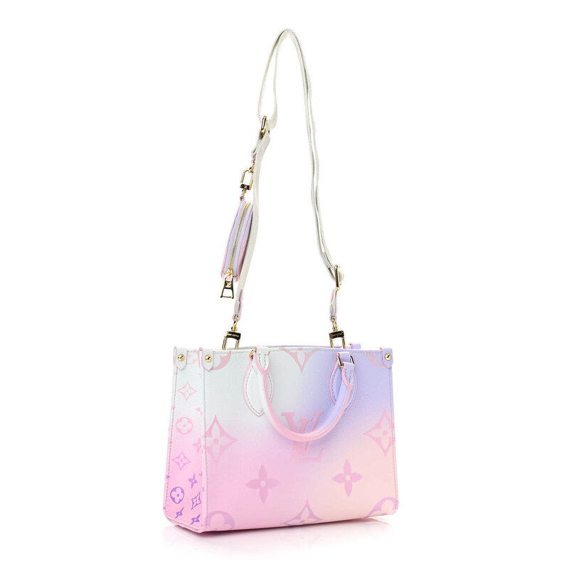 LOUIS VUITTON LOUIS VUITTON ONTHEGO SUNRISE PASTEL MULTICOLORED TOTE BAG