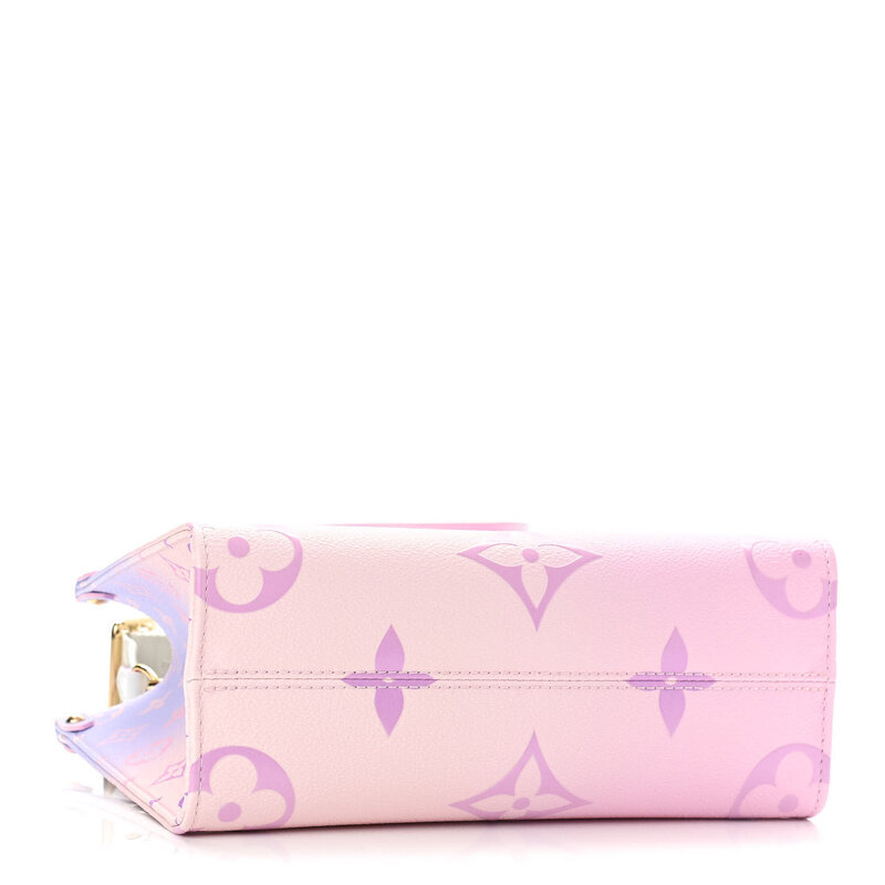 LOUIS VUITTON LOUIS VUITTON ONTHEGO SUNRISE PASTEL MULTICOLORED TOTE BAG