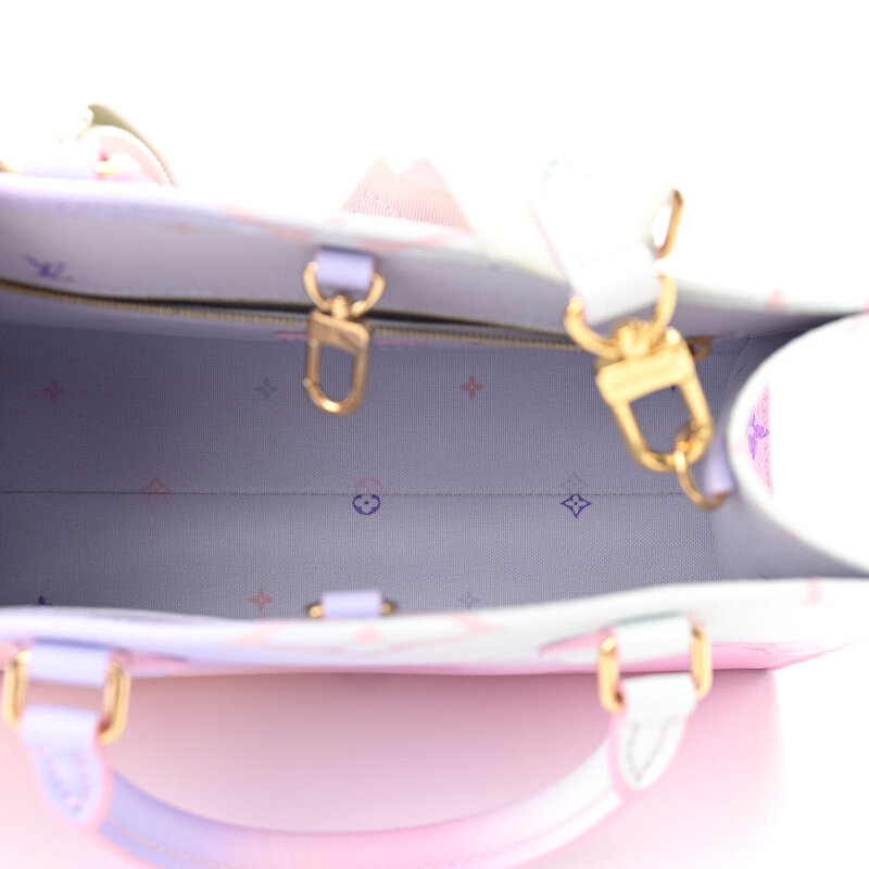 LOUIS VUITTON LOUIS VUITTON ONTHEGO SUNRISE PASTEL MULTICOLORED TOTE BAG