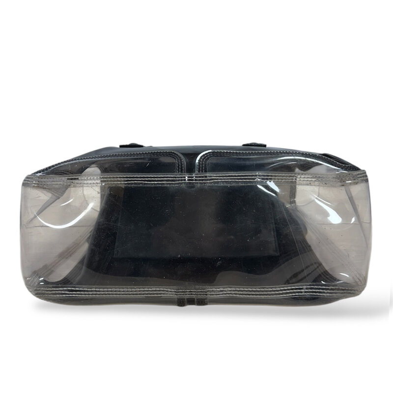 3.1 PHILLIP LIM 3.1 PHILLIP LIM PASHLI CLEAR & BLACK SATCHEL BAG