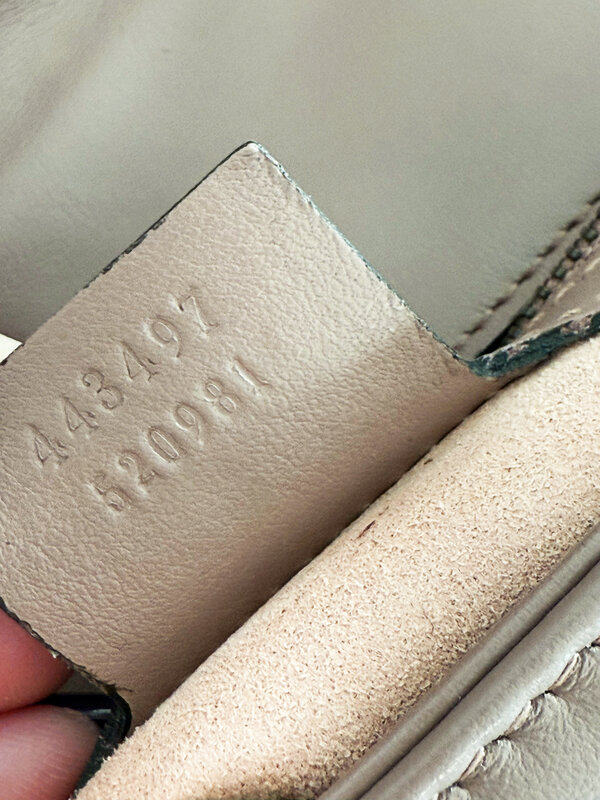 GUCCI GUCCI GG MARMONT CALFSKIN ROSE MATELASSE SMALL SHOULDER BAG