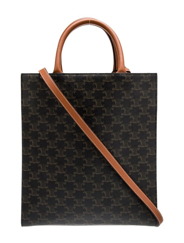 CELINE CELINE MONOGRAM VERTICAL CABAS TOTE BAG SMALL