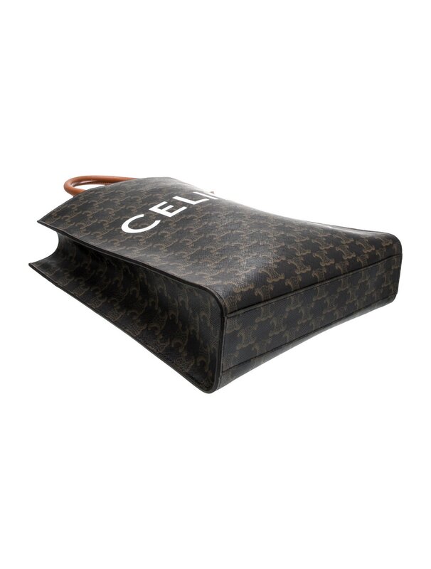 CELINE CELINE MONOGRAM VERTICAL CABAS TOTE BAG SMALL