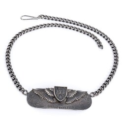 JEAN PAUL GAULTIER JEAN PAUL GAULTIER ANNIVERSAIRE WINGED PLATE BELT