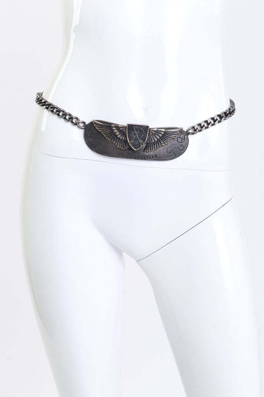 JEAN PAUL GAULTIER JEAN PAUL GAULTIER ANNIVERSAIRE WINGED PLATE BELT