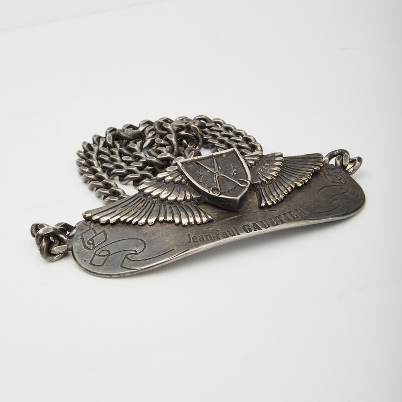JEAN PAUL GAULTIER JEAN PAUL GAULTIER ANNIVERSAIRE WINGED PLATE BELT