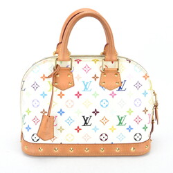 LOUIS VUITTON LOUIS VUITTON MURAKAMI WHITE MONOGRAM MULTICOLOR ALMA NM BAG