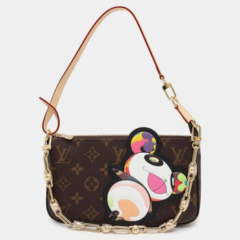 LOUIS VUITTON LOUIS VUITTON X TM MONOGRAM PANDA POCHETTE ACCESSOIRES BAG