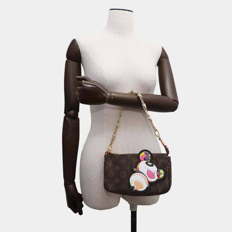 LOUIS VUITTON LOUIS VUITTON X TM MONOGRAM PANDA POCHETTE ACCESSOIRES BAG