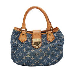 LOUIS VUITTON LOUIS VUITTON MONOGRAM DENIM BLUE PLEATY BAG MINI