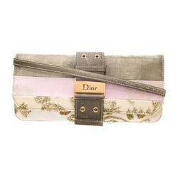 CHRISTIAN DIOR DIOR GALLIANO STREET CHIC OPERA CLUTCH BAG PINK