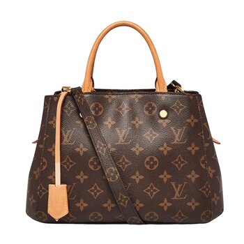 LOUIS VUITTON LOUIS VUITTON MONOGRAM TOP HANDLE MONTAIGNE BB BAG