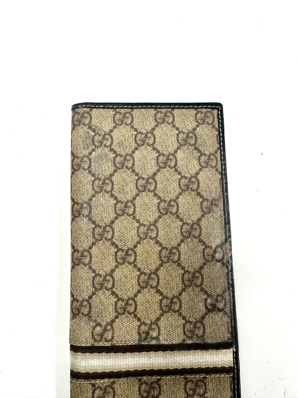 GUCCI GUCCI VINTAGE MONOGRAM GG SUPREME CANVAS WALLET