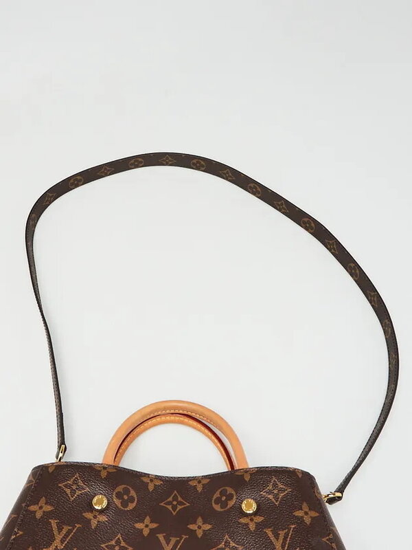 LOUIS VUITTON LOUIS VUITTON MONOGRAM TOP HANDLE MONTAIGNE BB BAG