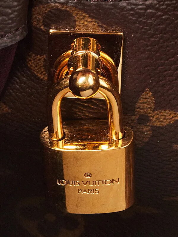 LOUIS VUITTON LOUIS VUITTON MONOGRAM TOP HANDLE MONTAIGNE BB BAG