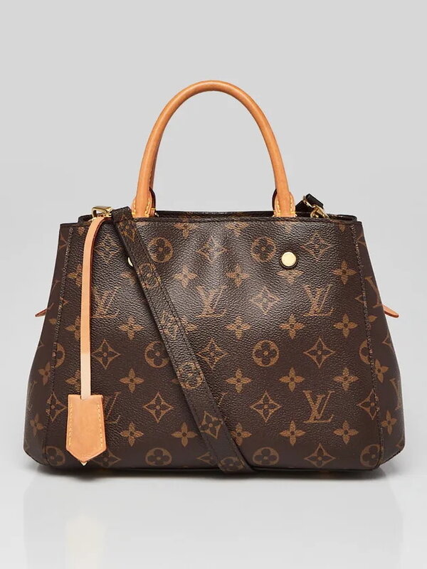 LOUIS VUITTON LOUIS VUITTON MONOGRAM TOP HANDLE MONTAIGNE BB BAG