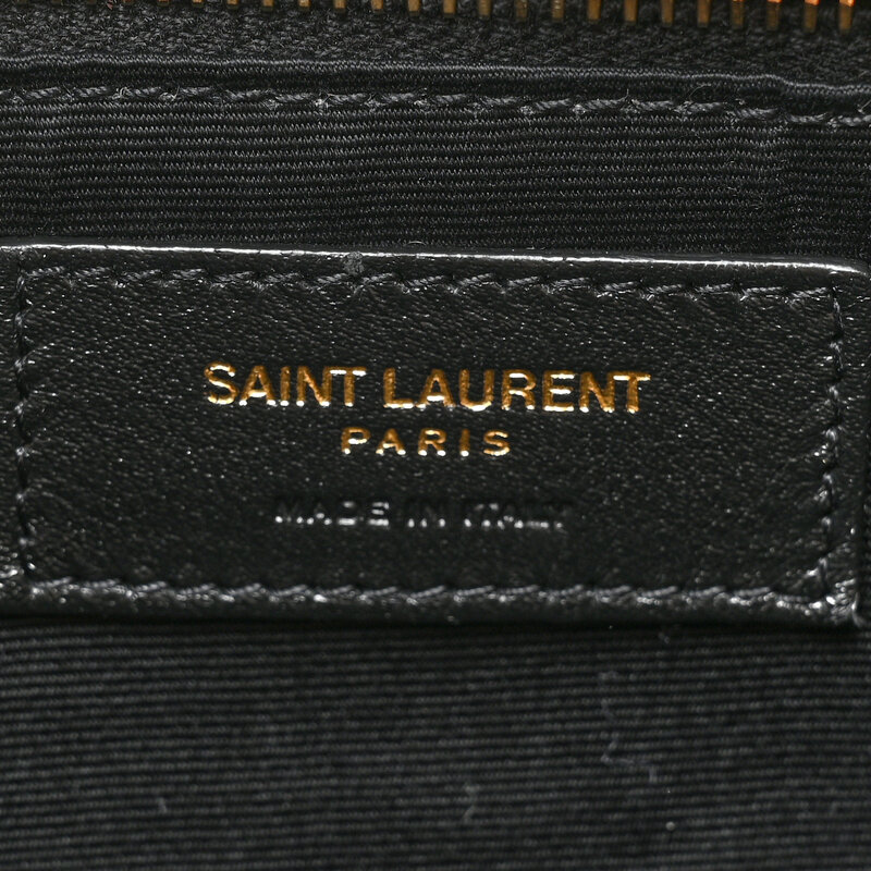 SAINT LAURENT SAINT LAURENT NATURAL SHEARLING ENVELOPE SHOULDER BAG