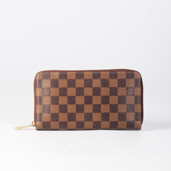 LOUIS VUITTON LOUIS VUITTON DAMIER EBENE ZIPPY WALLET XL RARE TRAVEL