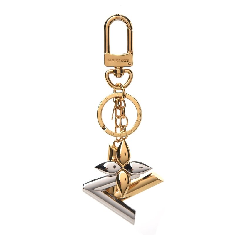 LOUIS VUITTON LOUIS VUITTON TWIST BAG CHARM KEY HOLDER