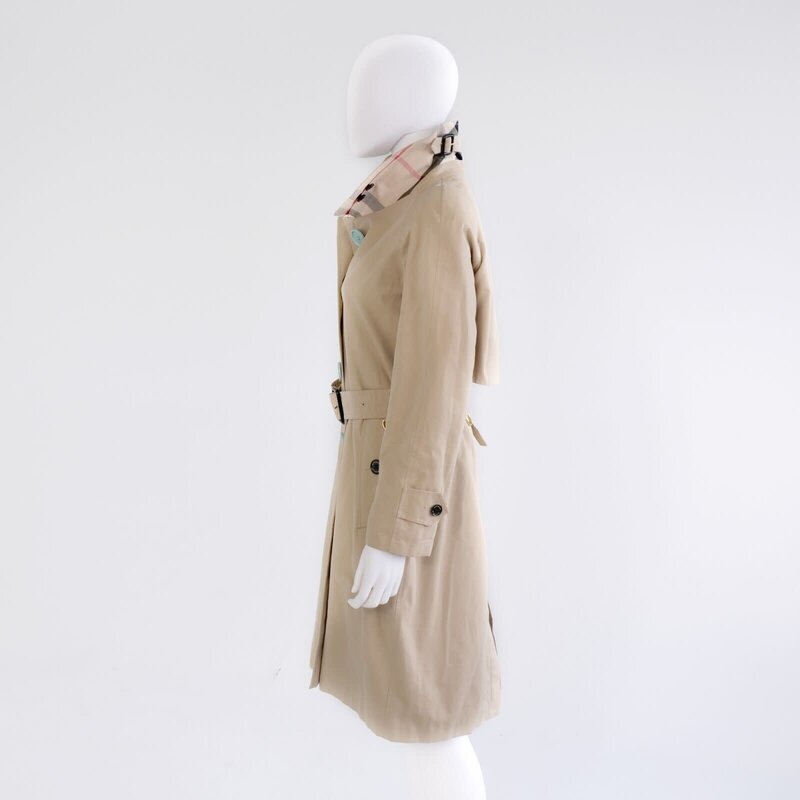 BURBERRY LONDON FASHION TRENCH (36) TRENCH - RETAIL $1550