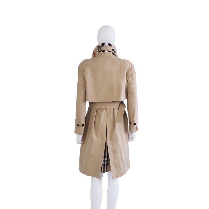 BURBERRY LONDON FASHION TRENCH (36) TRENCH - RETAIL $1550