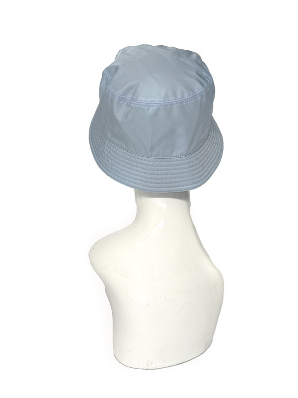 PRADA RE NYLON BABY BLUE BUCKET HAT