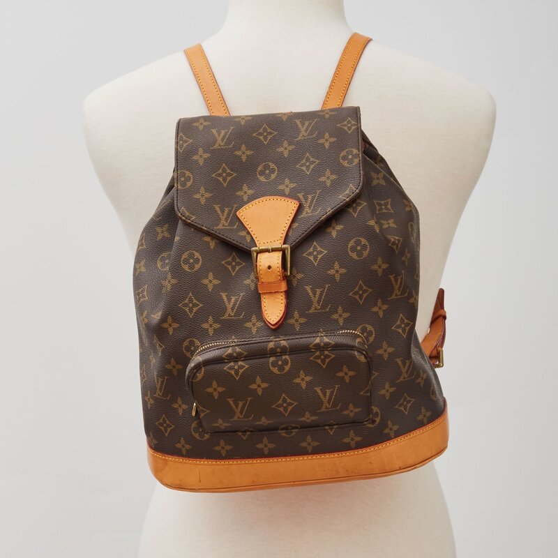 LOUIS VUITTON LOUIS VUITTON MONOGRAM MONTSOURIS GM BACKPACK