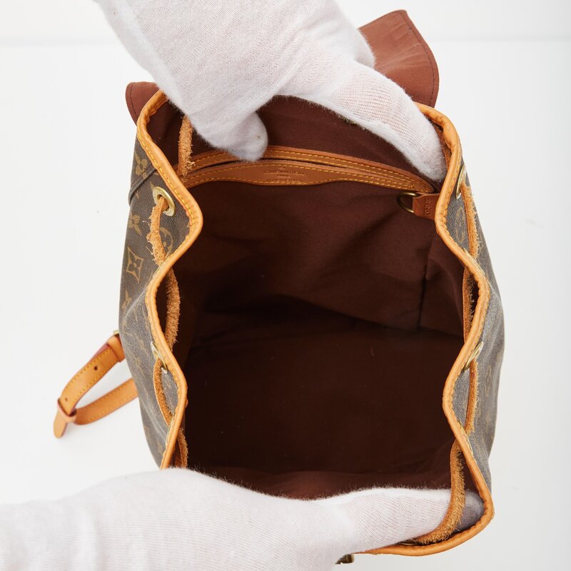 LOUIS VUITTON LOUIS VUITTON MONOGRAM MONTSOURIS GM BACKPACK