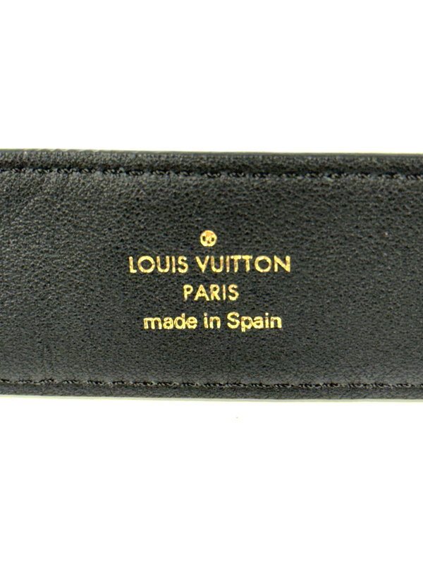 LOUIS VUITTON LOUIS VUITTON LIMITED EDITION MONOGRAM SEQUIN BELT (80/32)