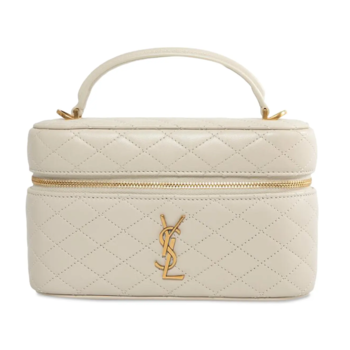 SAINT LAURENT GABY VANITY CROSSBODY  BAG - BLANC VINTAGE