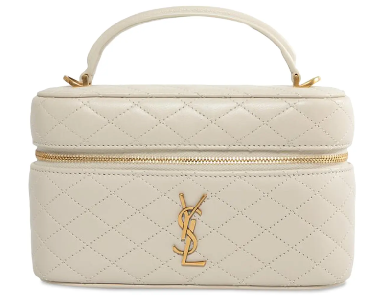 SAINT LAURENT GABY VANITY CROSSBODY  BAG - BEIGE