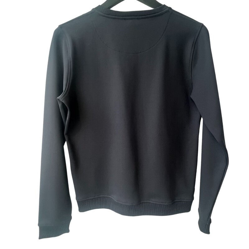 KENZO KENZO BLACK LOGO CUT OUT SWEATER (M) UNISEX