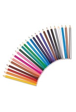 Melissa & Doug Jumbo Triangular Coloured Pencils  24ct