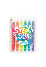 Ooly Smooth Stix Watercolor Gel Crayons - 7 Pc Set