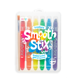 Ooly Smooth Stix Watercolor Gel Crayons - 7 Pc Set