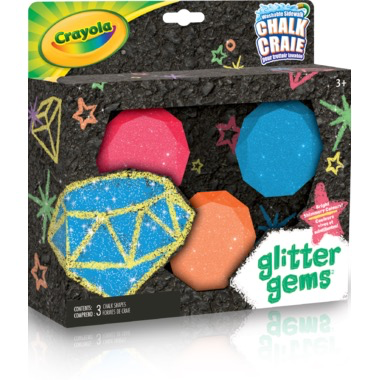 Crayola Glitter Sidewalk Chalk 5ct