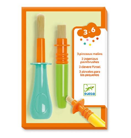 Djeco 3 Ingenious Paintbrushes