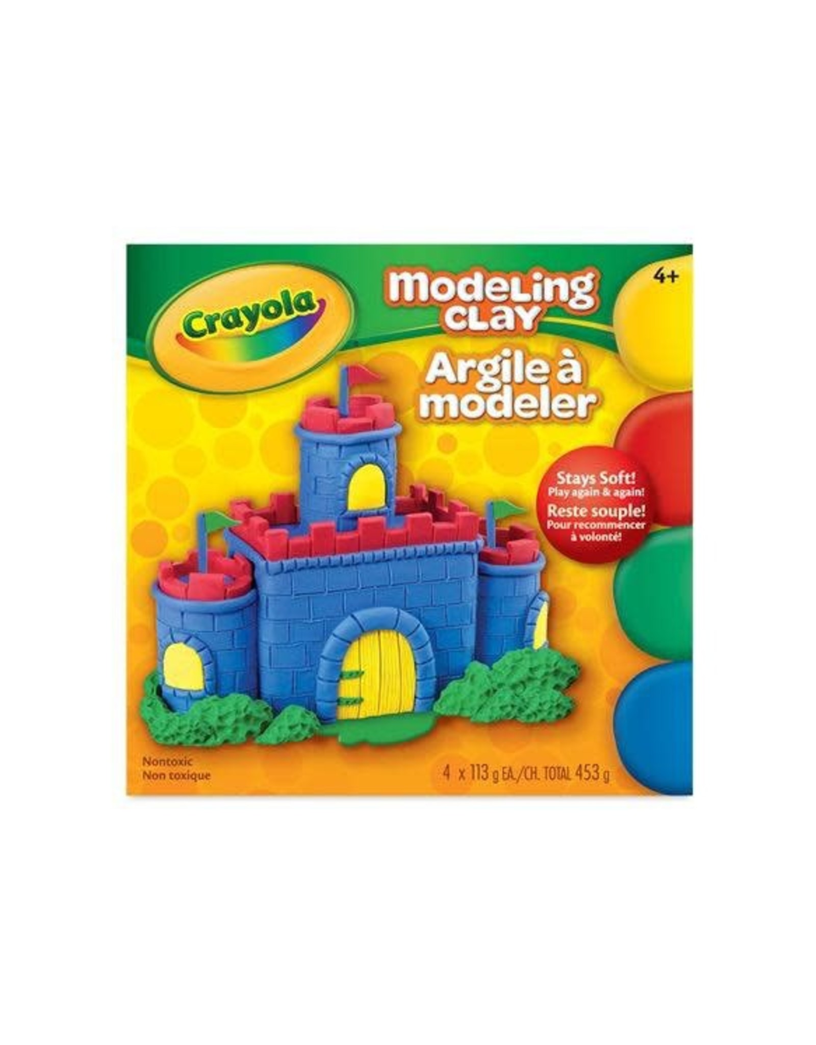 Crayola Modelling Clay, 4 Colours