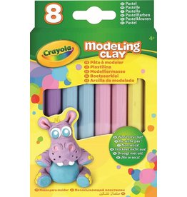Crayola Modelling Clay, 8 Pastel