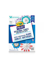 Crayola Crayola Project Premium White Construction Paper - 50 Sheets
