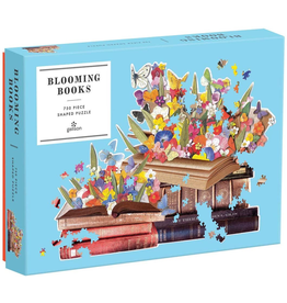 Galison Blooming Books 750 Piece Shaped Puzzle