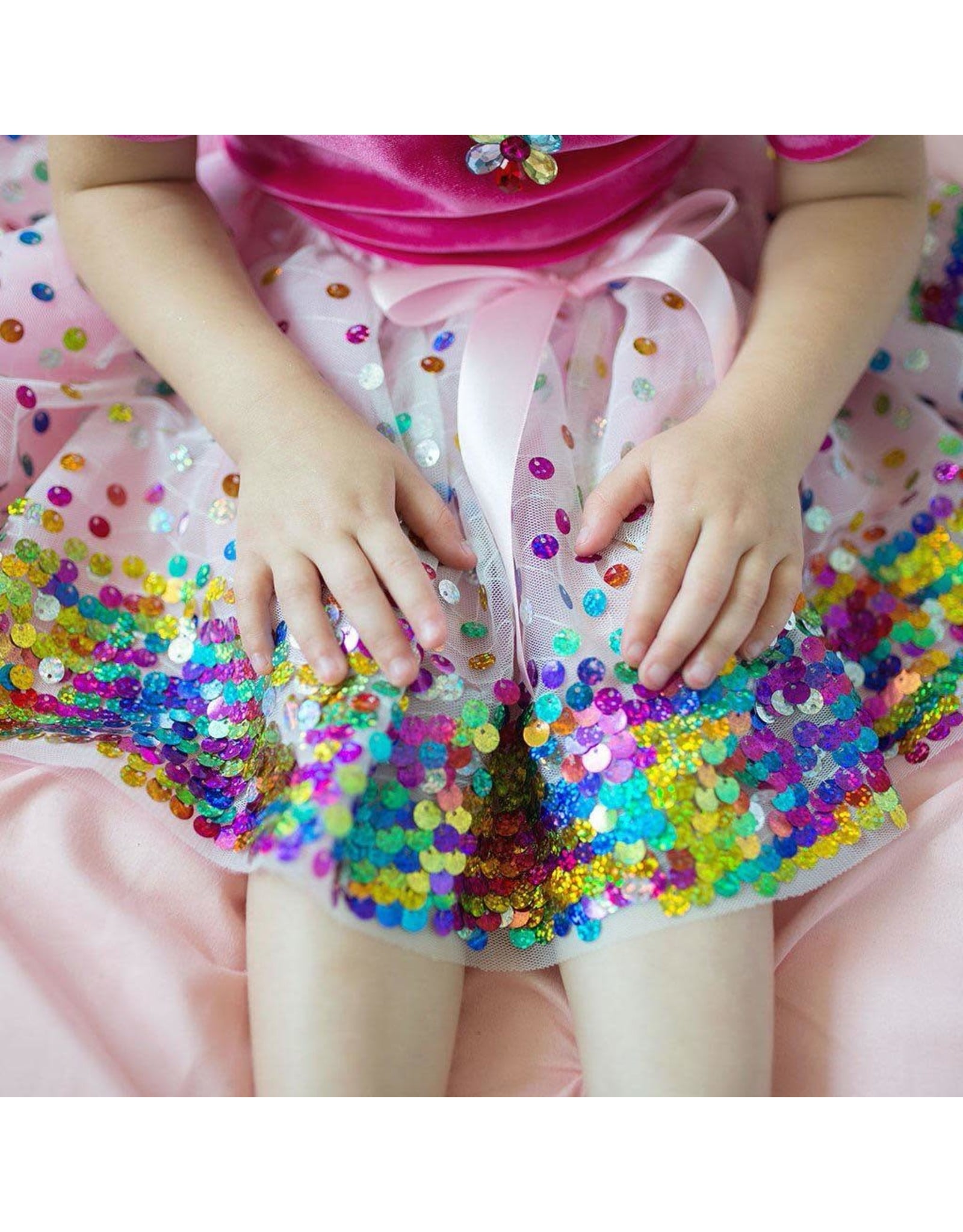 Great Pretenders Party Fun Sequin Skirt Size 4-6