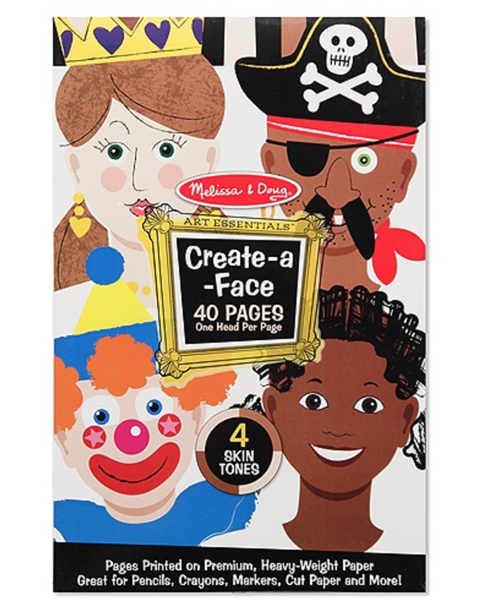 Melissa & Doug Create A Face Pad