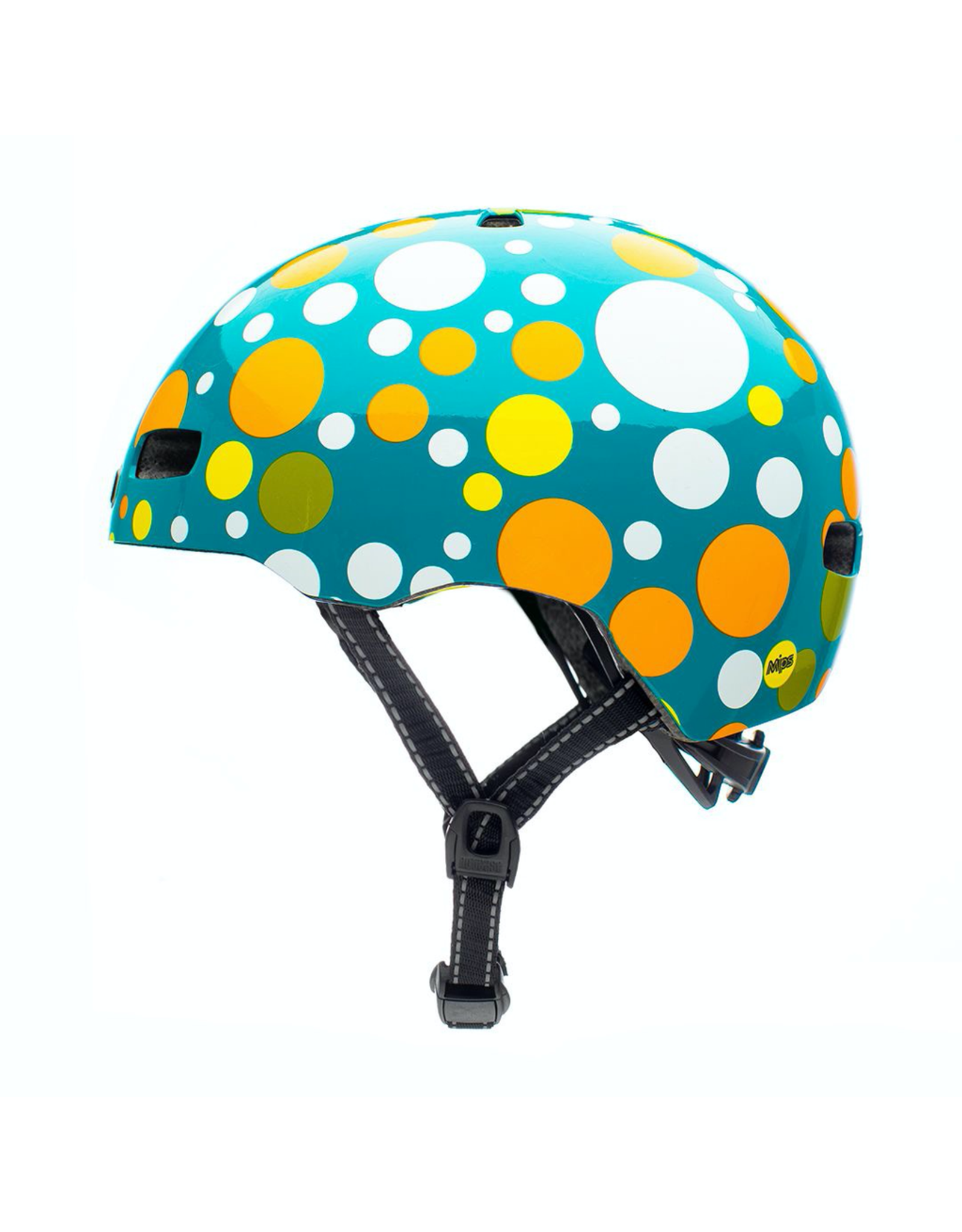 Nutcase Street Polka Face Gloss Mips Helmet L