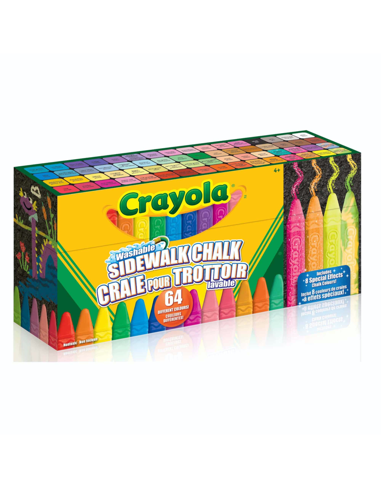 Crayola 64ct Ultimate Chalk Collection