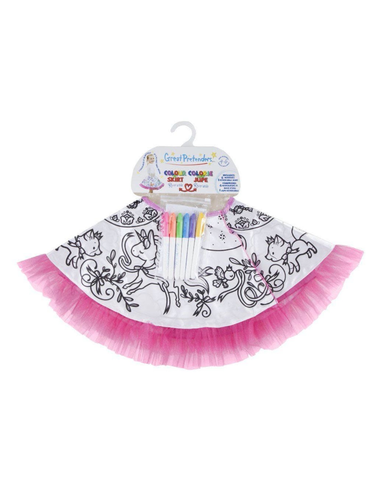 Great Pretenders Colour-A-Skirt Size 4-6